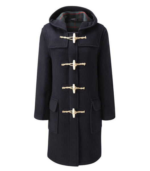 Women S Duffle Coats Classic Fit Wooden Toggles Navy Duffle Coats Uk