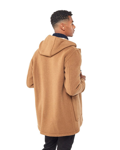 Men's Abberley Simple Fit Duffle Coat - Camel