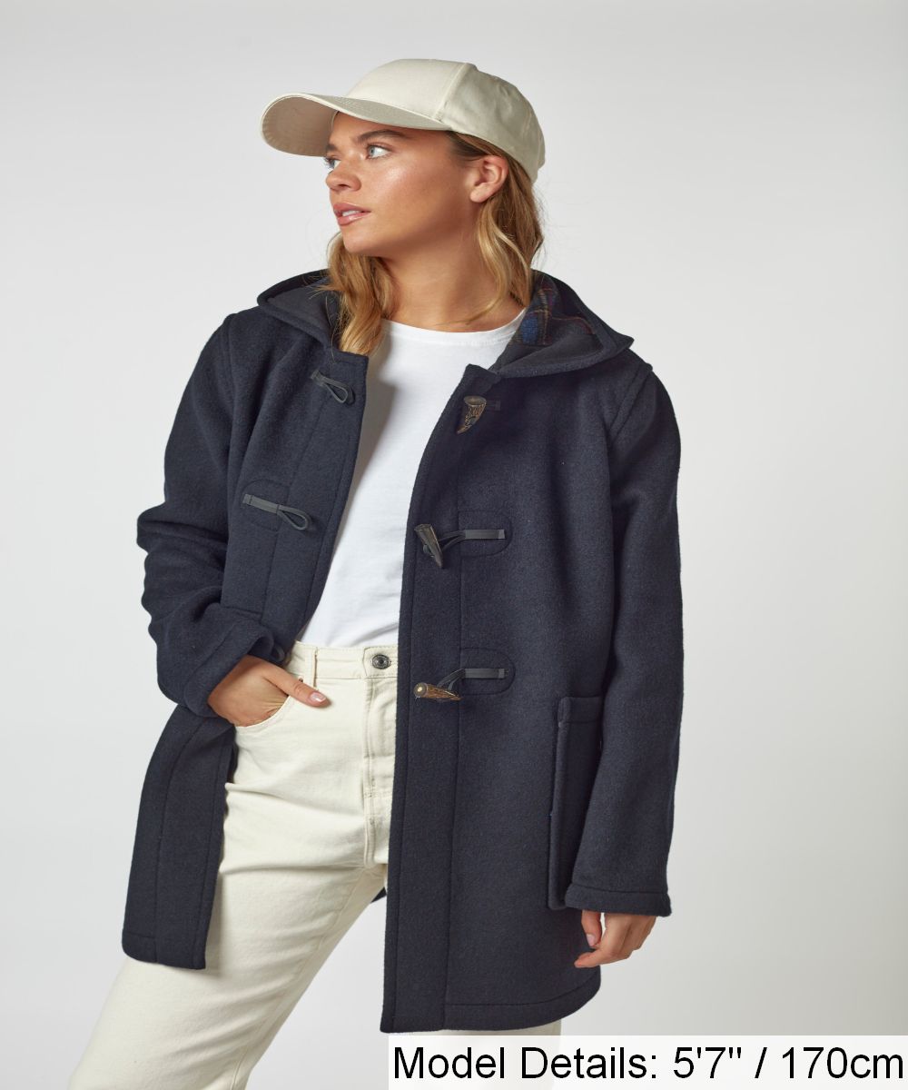 Women's Abberley Simple Fit Duffle Coat - Navy