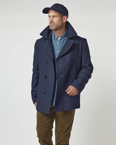 Men's Reef Jacket In Two Tone Fabric